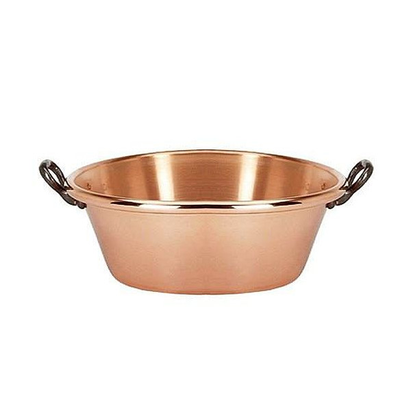 Bassine à confiture en cuivre De Buyer 38cm