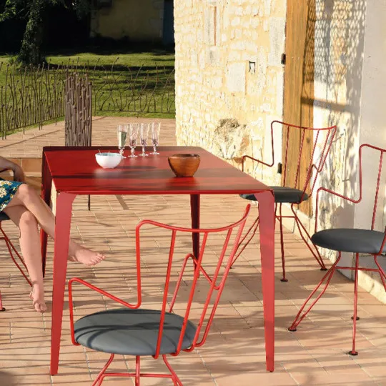 Table CARRIER Valence 160x90cm - 32 coloris 3 hauteurs