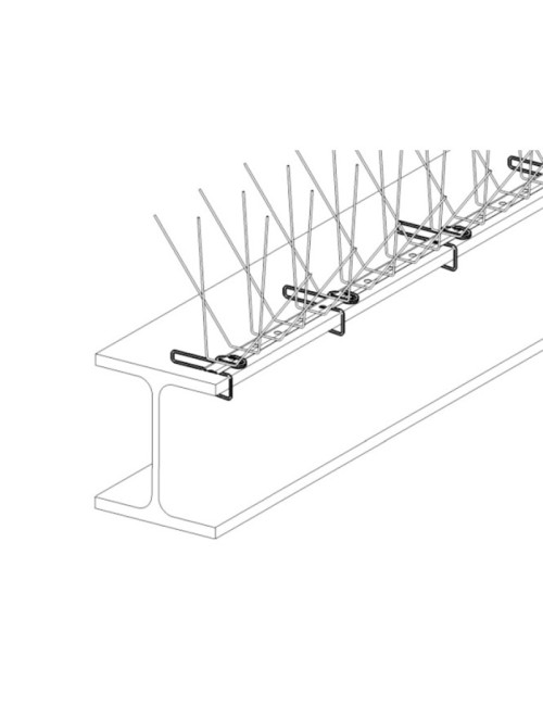 Pics anti-volatiles Oisipic pour poutre IPN - 4 tailles