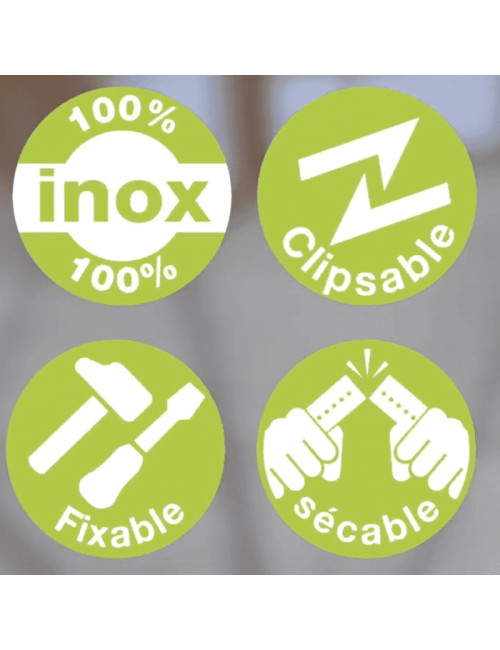 Pics anti-volatiles Oisipic pour poutre IPN - 4 tailles