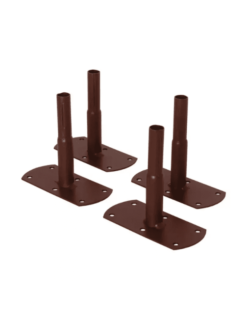 Pack de 4 Pieds à visser format rond par Louis Moulin - 2 coloris