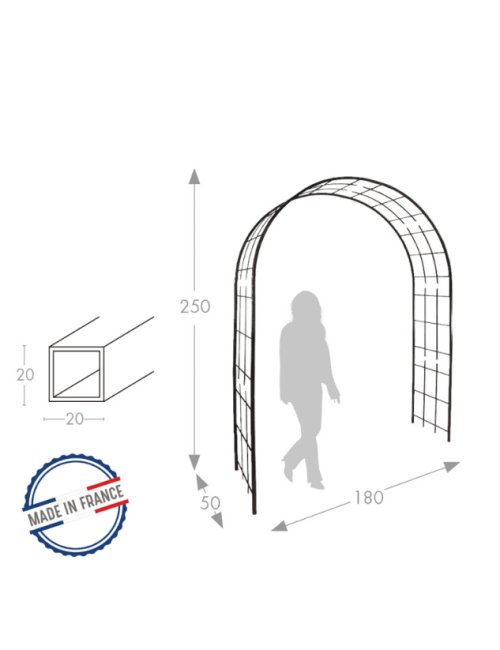 Arche de jardin "Treillage" Louis Moulin