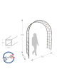 Arche de jardin "Treillage" Louis Moulin