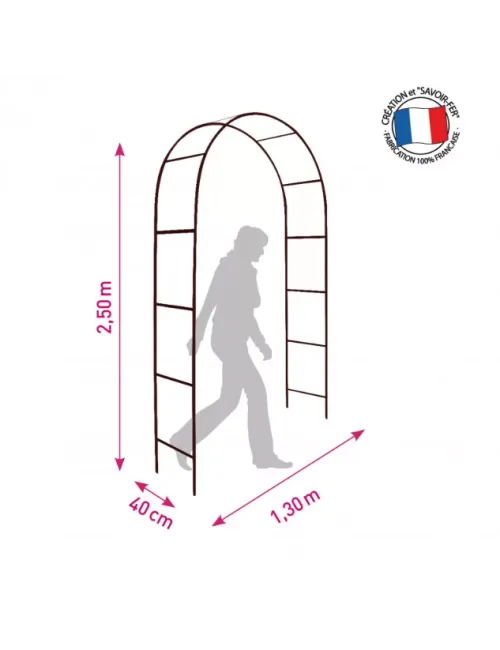 Arche de jardin Louis Moulin "La Classique"