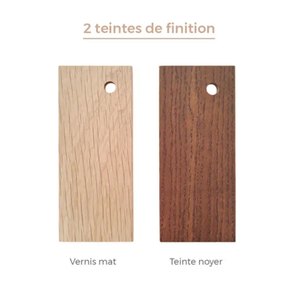 Table à manger fixe Parati Drugeot Manufacture chêne massif - 3 tailles 14 coloris 2 finitions