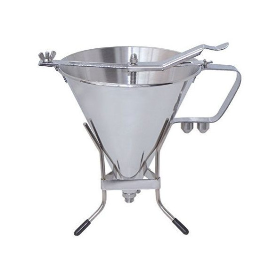 Entonnoir à piston De Buyer Kwik Pro avec pied - 2 tailles