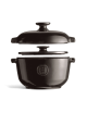 Cocotte faitout à riz en céramique Emile Henry Fusain