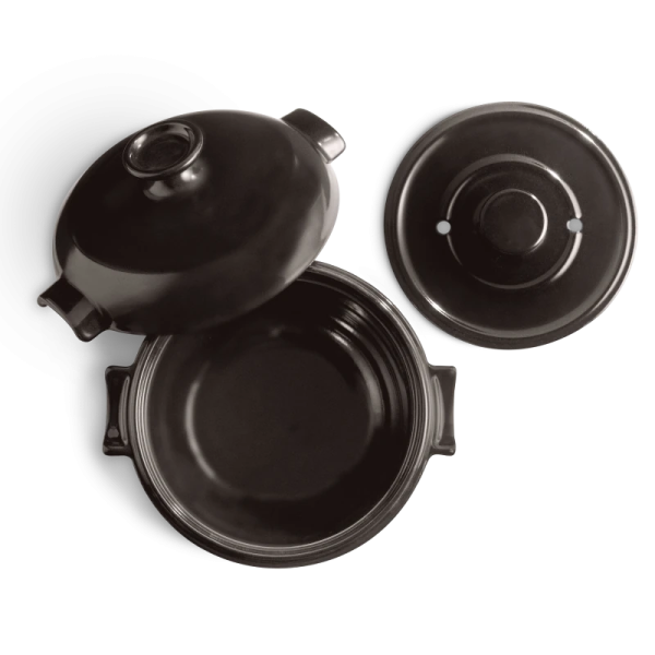 Cocotte faitout à riz en céramique Emile Henry Fusain