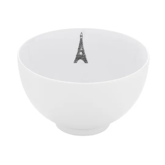 Set de 6 bols Tour DEGRENNE en porcelaine