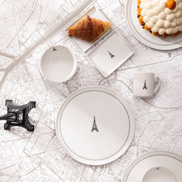 Set de 6 bols Tour DEGRENNE en porcelaine