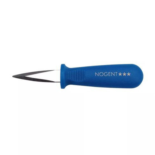 Couteau à huîtres bleu NOGENT Classic Polypro