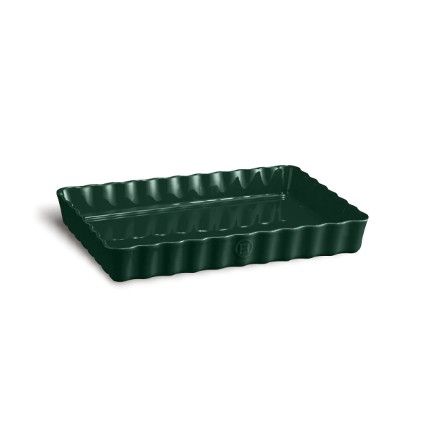 Plat à tarte moule rectangulaire EMILE HENRY - 4 coloris 2 tailles