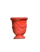 Vase d'Anduze TERRE FIGUIERE émaillé rouge poterie - 4 tailles