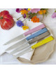 Coffret OPINEL 4 couteaux n°125 Bon appétit bois - 5 coloris