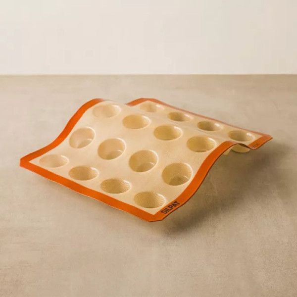 Moule à gâteau 20 mini muffins SILPAT en silicone 40x30cm