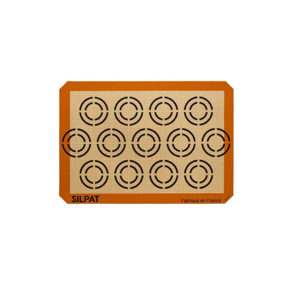 Toile tapis de cuisson spéciale cookies SILPAT en silicone 42x29.5cm