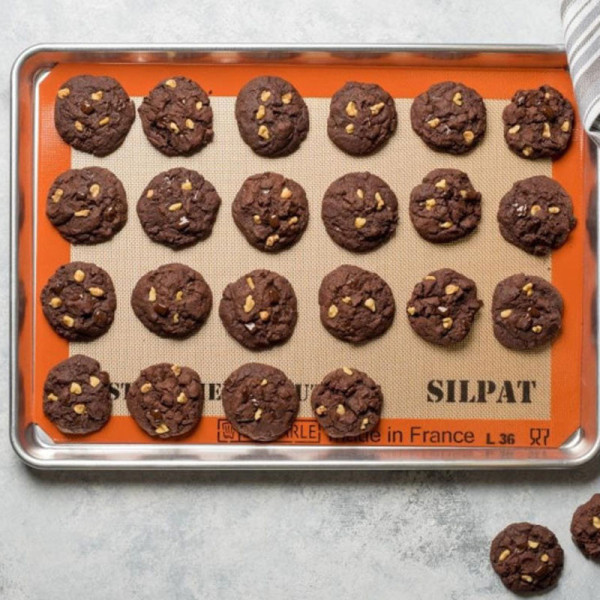 Toile tapis de cuisson spéciale cookies SILPAT en silicone 42x29.5cm