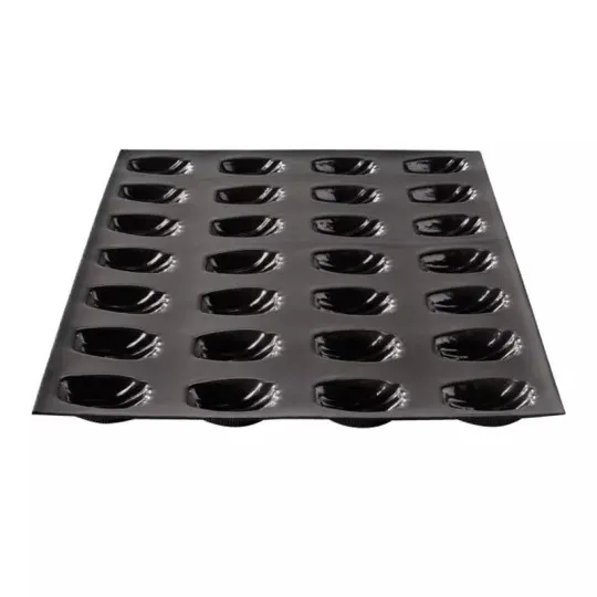 Moule à gâteau 28 mini madeleines FLEXIPAN en silicone 40X30cm