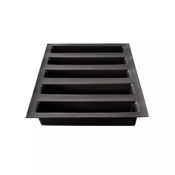 Moule à gâteau 5 cakes longs FLEXIPAN en silicone 40X30cm