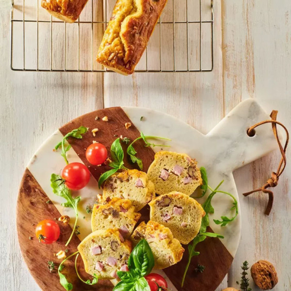 Moule à gâteau 5 cakes longs FLEXIPAN en silicone 40X30cm