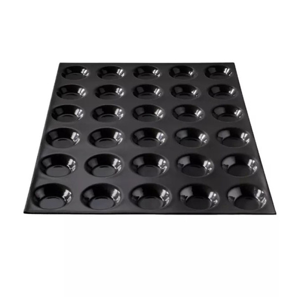 Moule à tarte 30 mini tartelettes FLEXIPAN en silicone 40X30cm