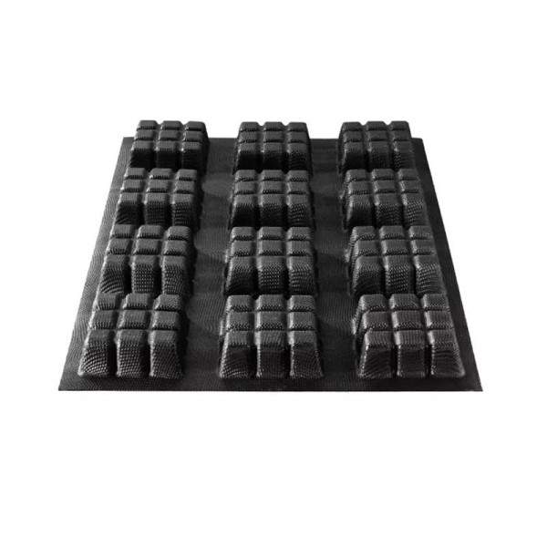 Moule à gâteau 12 mini tablettes FLEXIPAN en silicone 40X30cm