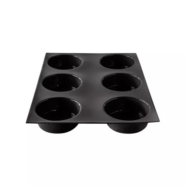Moule à gâteau 6 grands ronds FLEXIPAN en silicone 40X30cm