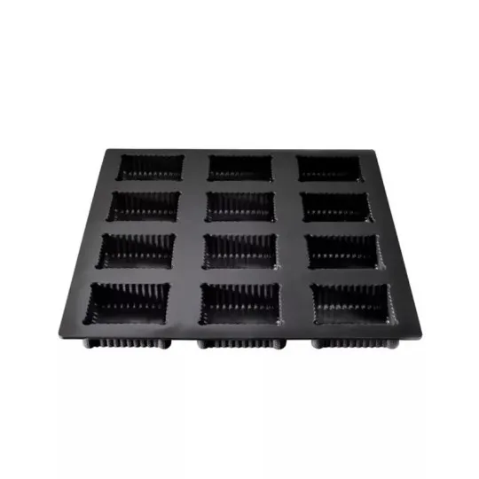 Moule à gâteau 12 petits beurres FLEXIPAN en silicone 40X30cm