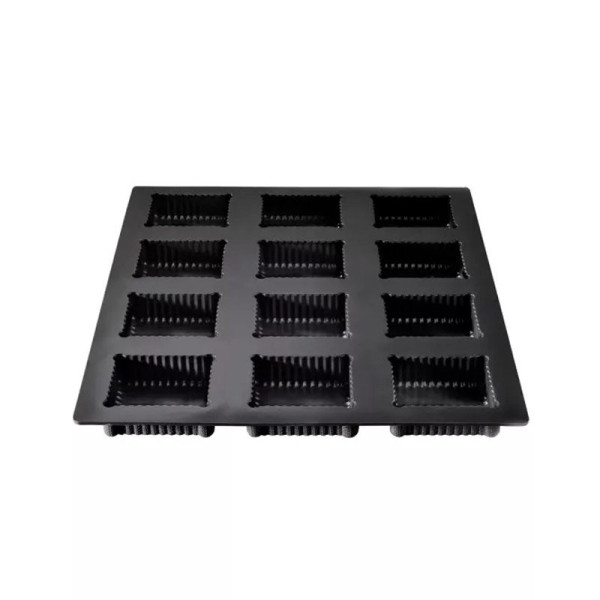 Moule à gâteau 12 petits beurres FLEXIPAN en silicone 40X30cm