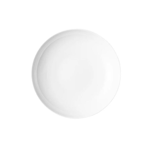 6 assiettes creuses Modulo blanc DEGRENNE 20cm