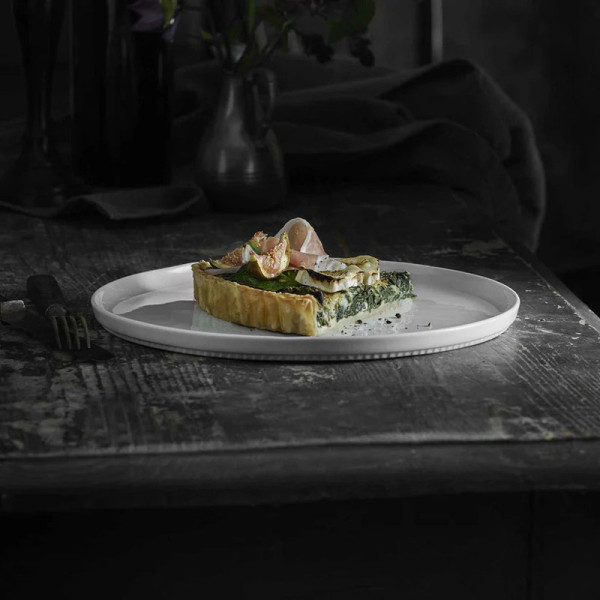 6 assiettes en porcelaine Toulouse Pillivuyt - 5 tailles