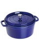 Cocotte STAUB 22cm en fonte - 7 coloris
