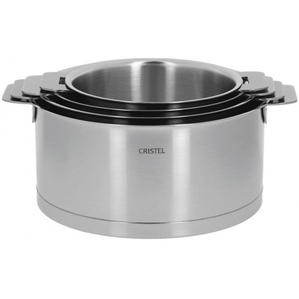 Batterie de 4 casseroles CRISTEL Casteline