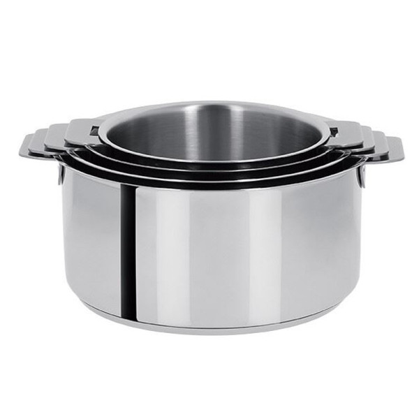 Batterie Cristel Mutine 4 casseroles amovibles 14, 16, 18 et 20cm