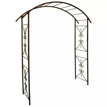 Arche de jardin LOUIS MOULIN décor Pont en acier fer vieilli