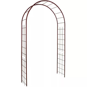Arche de jardin LOUIS MOULIN Treillage en acier fer vieilli