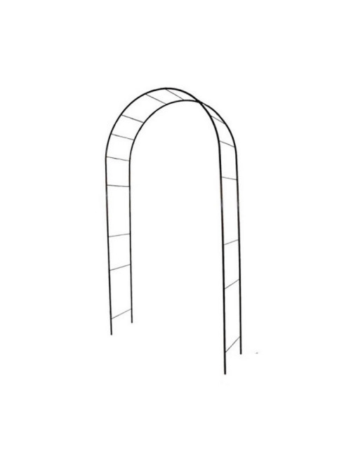 Arche de jardin Louis Moulin Ronde Basics noir brillant en acier