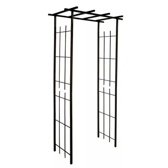 Pergola Louis Moulin modèle Etroit fer vieilli en acier