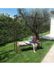 Pergola Louis Moulin Grand modèle fer vieilli en acier