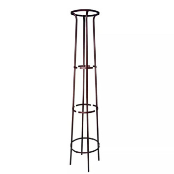 Tuteur Louis Moulin colonne col évasé en métal fer vieilli