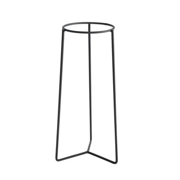 Tripode extérieur LOUIS MOULIN porte plante anthracite acier - 3 tailles