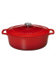 Cocotte ovale en fonte CHASSEUR 31cm - 2 coloris