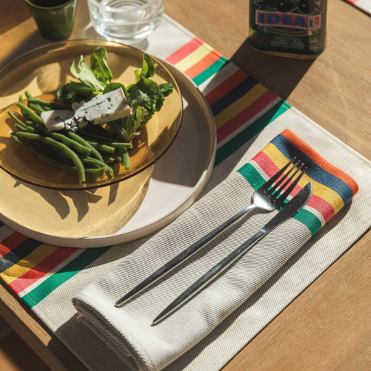 Serviette de table ARTIGA Mauléon - 4 coloris