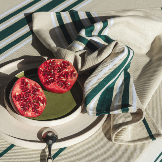 Torchon ARTIGA Corda Métis 70% coton 30% lin - 2 coloris