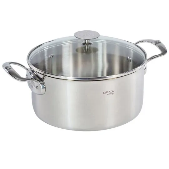 Faitout Cocotte Milady De Buyer avec couvercle - 3 tailles
