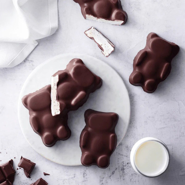 Moule à gâteau 9 oursons FLEXIPAN en silicone 38x28.5cm