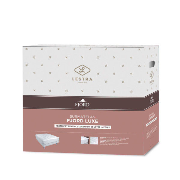 Surmatelas LESTRA Fjord Luxe Microduv - 5 tailles