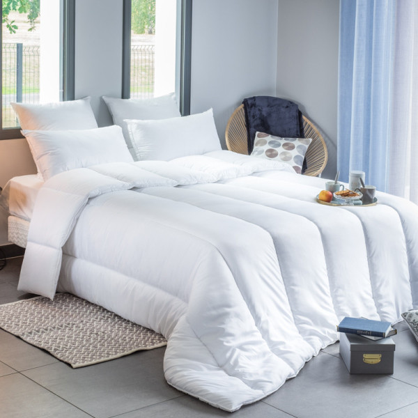 Couette LESTRA Essentiel Naturel duvet Chaude 260g/m² - 5 tailles