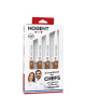 Coffret Chefs NOGENT Table Steak Cerisier 4 pièces couteaux