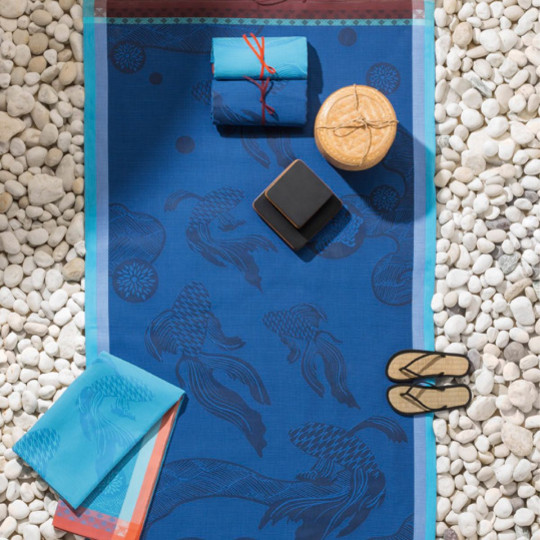 Drap de plage Le Jacquard Français Océanique - 2 coloris